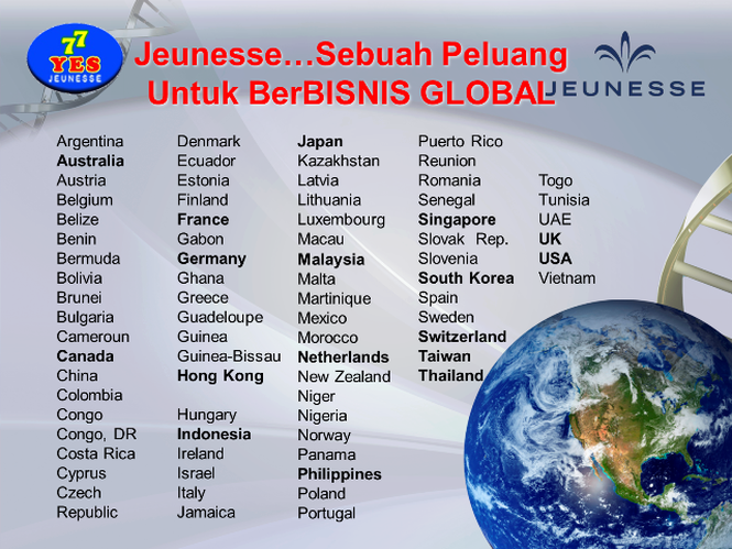 Jeunesse Global all over the world