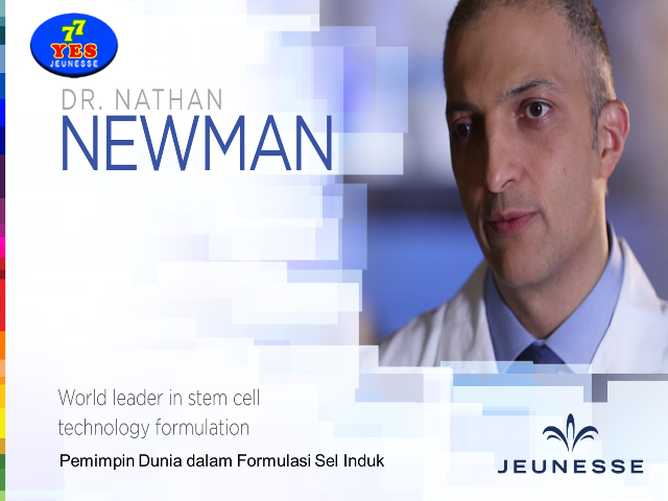 Dr. Nathan Newman, pakar kecantikan penemu teknologi sel induk